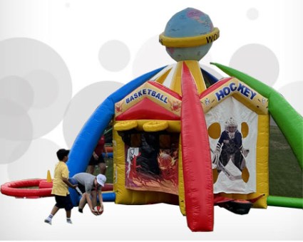 Inflatables carnival sport games